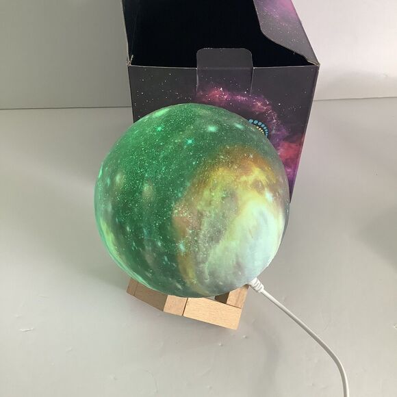 Mind Glowing Moon Lamp Kids Night Light Galaxy Lamp 4.7” 16 Colors LED 3D Works - Picture 11 of 11